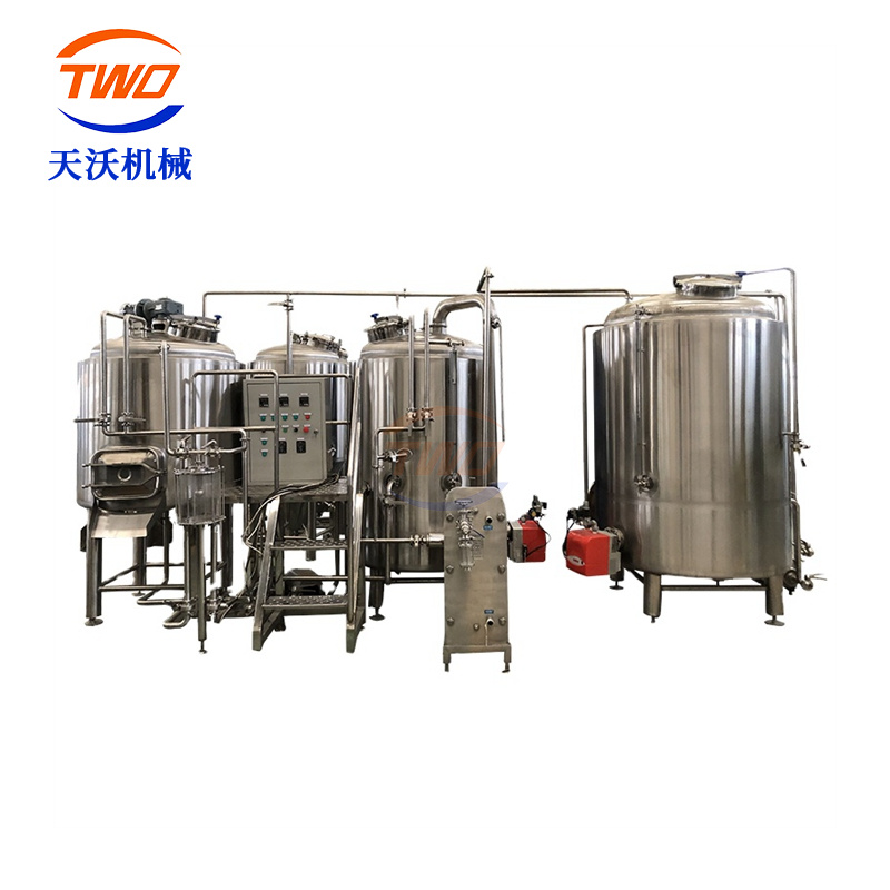 2000升三器啤酒糖化系统