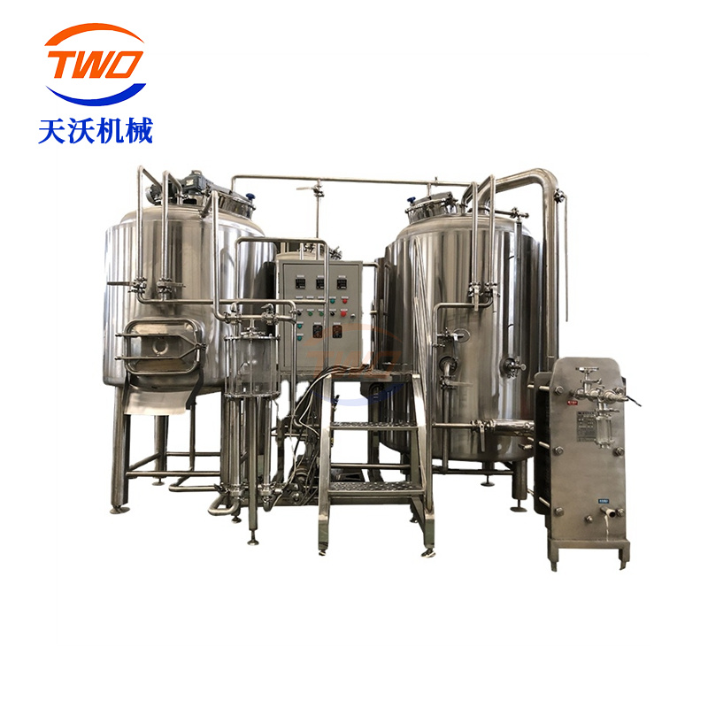 300升二器啤酒糖化系统