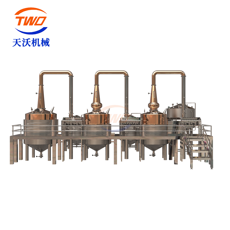 3000L单麦威士忌蒸馏器