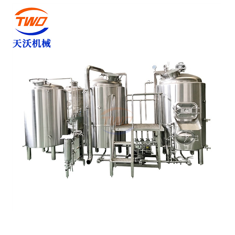 600升三器啤酒糖化系统